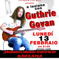 A lezione con Guthrie Govan