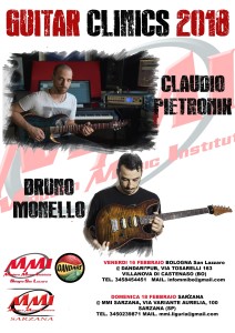 Bruno Monello & Claudio Pietronik Guitar Clinic